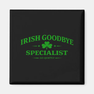 Irischer Abschiedsspezialist lustiger St. Patrick' Magnet
