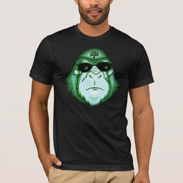 Irischer Affen-T - Shirt (Vorderseite)