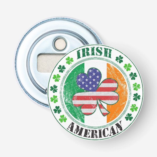 irischer Amerikaner Flaschenöffner (Vorderseite)