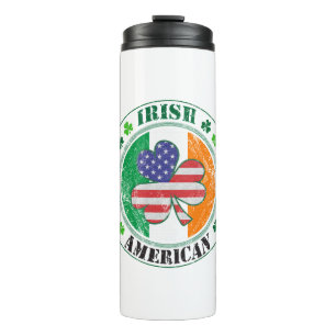irischer Amerikaner Thermosbecher