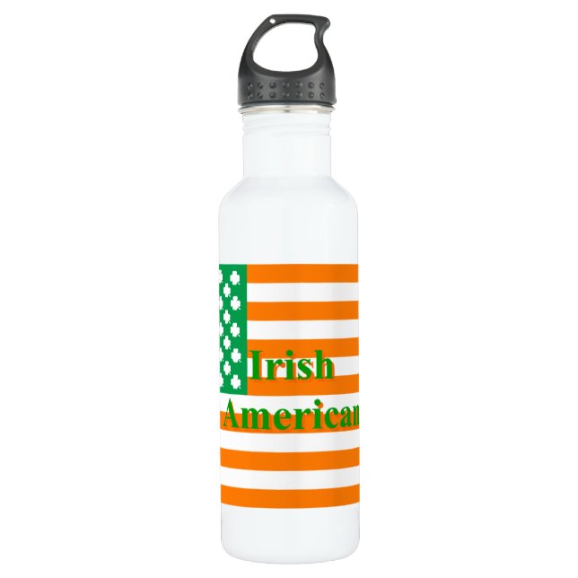 irischer Amerikaner Trinkflasche (Vorderseite)