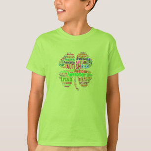 Irischer Autismus-fantastischer T - Shirt-Kinder T-Shirt