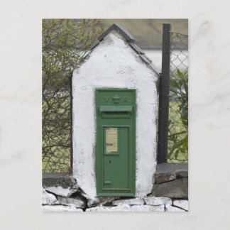 Irischer Briefkasten Postkarte
