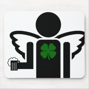 irischer Engel. Mousepad