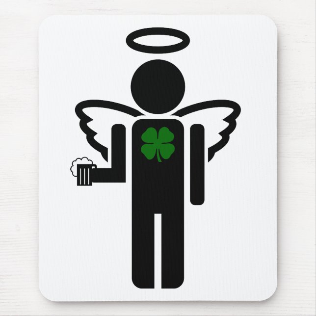 irischer Engel. Mousepad (Vorne)