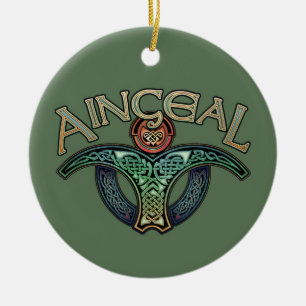 Irischer Engels-Anhänger/Verzierung Keramik Ornament