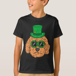 Irischer Goldendoodle Doodle Hund Lustig St. Patri T-Shirt
