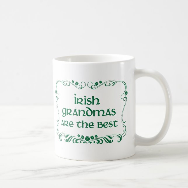 Irischer Großmutter-T - Shirt Kaffeetasse (Rechts)