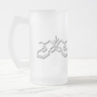 Irischer Hut, Pfeife und Tanzschuhe Glas Stein