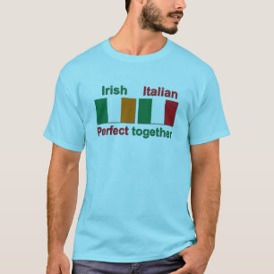 Irischer Italiener - vervollkommnen Sie zusammen! T-Shirt