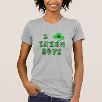 irischer Jungen-T - Shirt der Liebe I