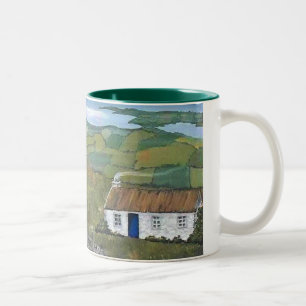 Irischer Kaffeebecher Irland Bantry Bay Irland Zweifarbige Tasse