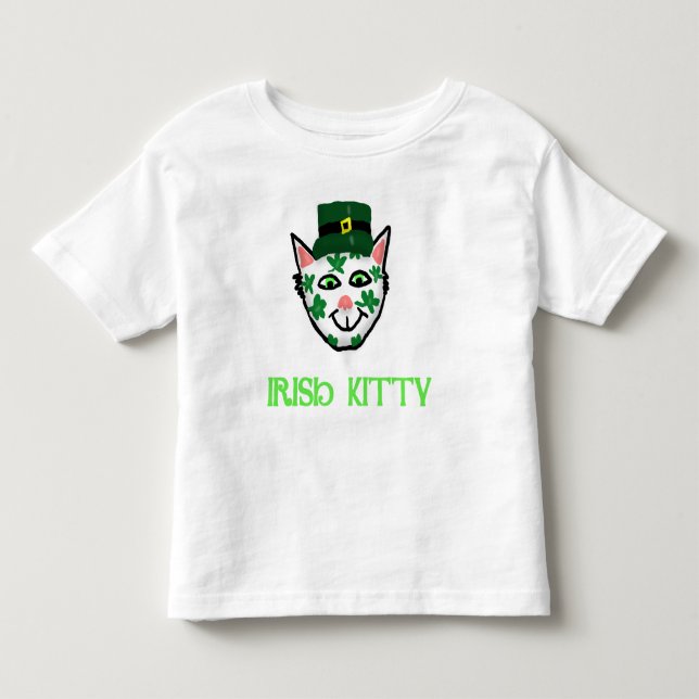 Irischer Kitty-T - Shirt (Vorderseite)