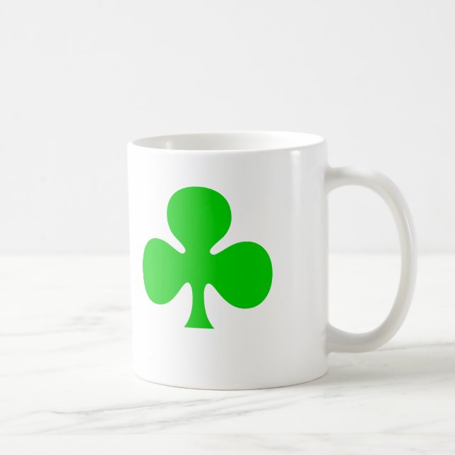 irischer Klee Kaffeetasse (Rechts)