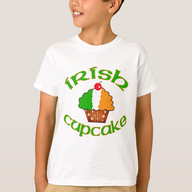 Irischer kleiner Kuchen T-Shirt (Vorderseite)