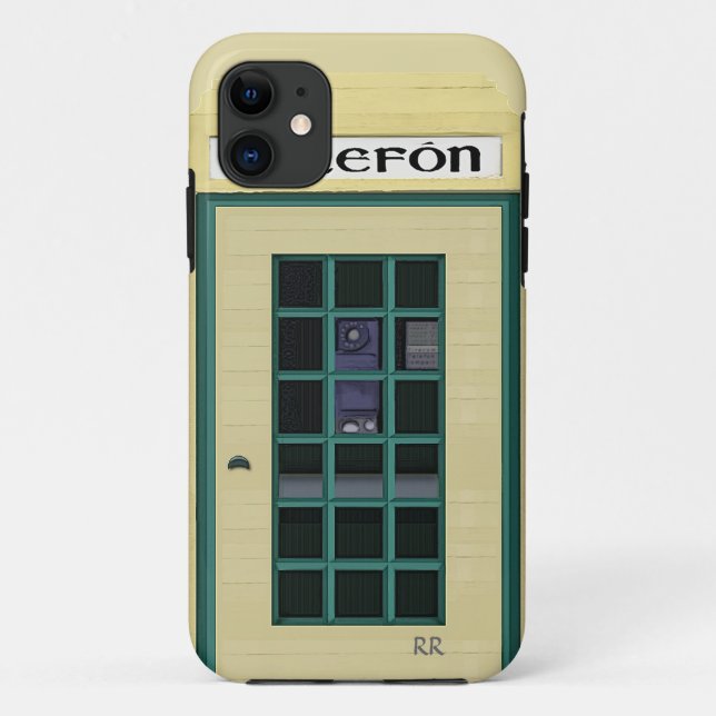 Irischer Münzfernsprecher auf iPhone 5 Fall Case-Mate iPhone Hülle (Rückseite)