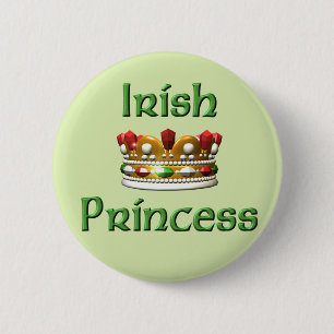 Irischer Prinzessinknopf Button