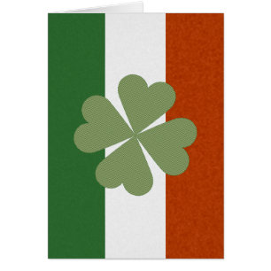 Irischer reizend glücklicher Klee