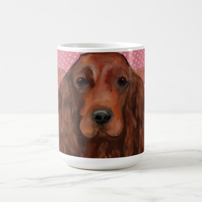 Irischer Roter Setter Kaffeetasse (Mittel)