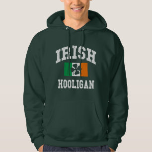 Irischer Rowdy beunruhigter Entwurf Hoodie
