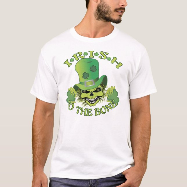 Irischer Schädel T-Shirt (Vorderseite)