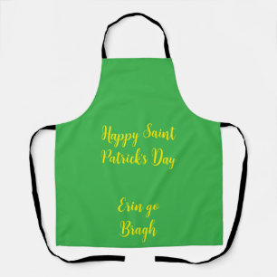 Irischer Schürze St. Patrick's Day