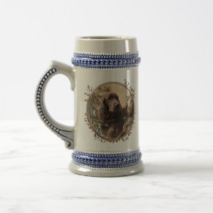  Irischer Setter Bierglas