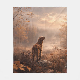 Irischer Setter Fleecedecke