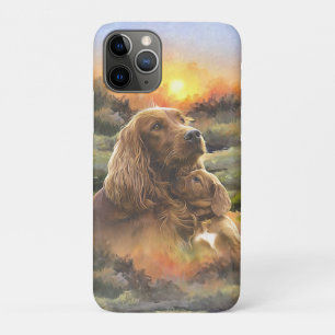 irischer Setter mit Welpe Case-Mate iPhone Hülle