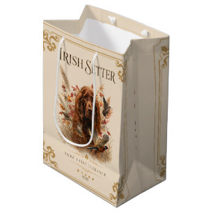 Irischer Setter Mittlere Geschenktüte