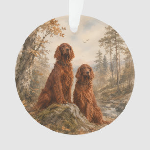 Irischer Setter Ornament