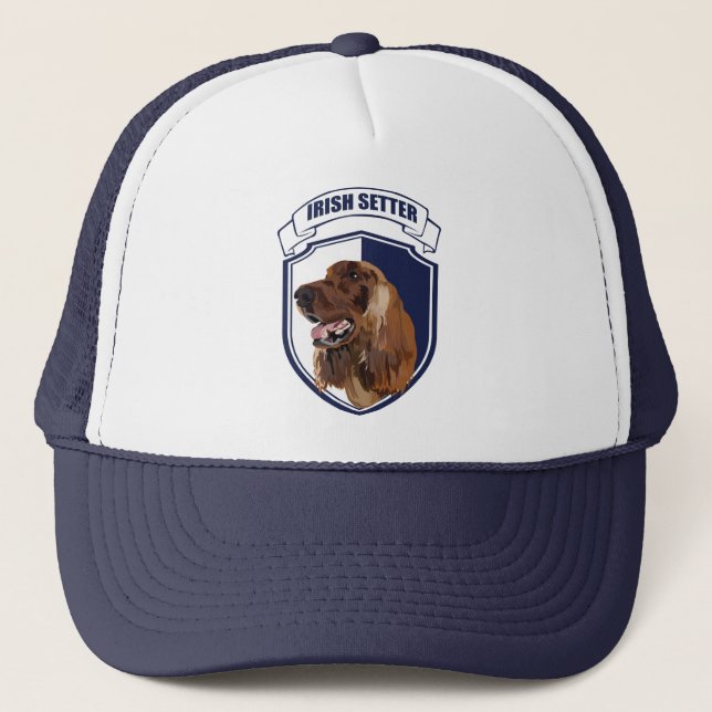 irischer Setter Truckerkappe (Vorderseite)
