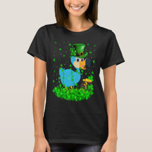 Irischer Shamrock Kobold Dodo Vogel St. Patrick's T-Shirt