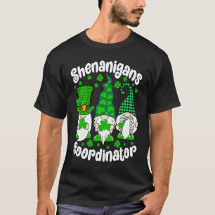 Irischer Shenanigans-Koordinator Gnom St. Patricks T-Shirt