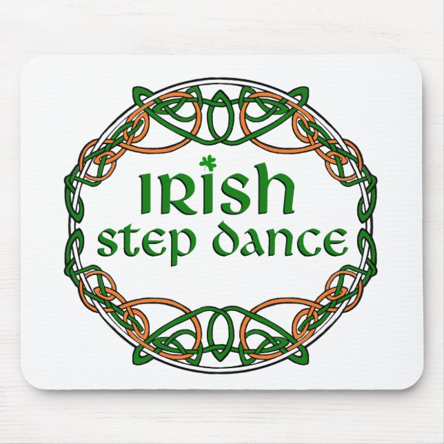 Irischer Stepptanz Mousepad (Vorne)