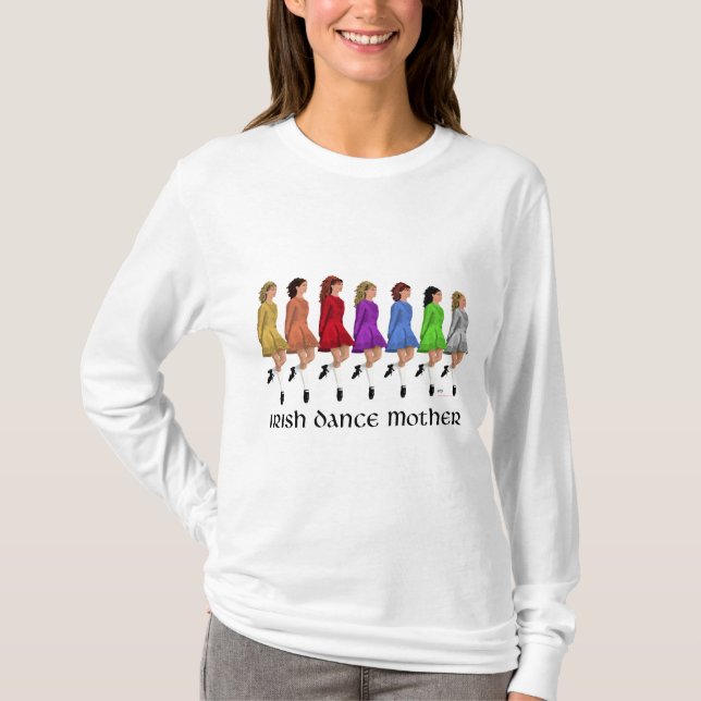 Irischer Stepptanz Mutter T-Shirt (Vorderseite)