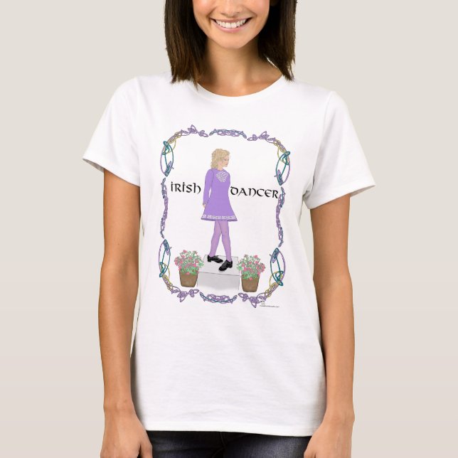 Irischer Stepptänzer bei Feis T-Shirt (Vorderseite)