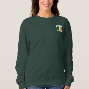Irischer Sweatshirt Dublin Shamrock