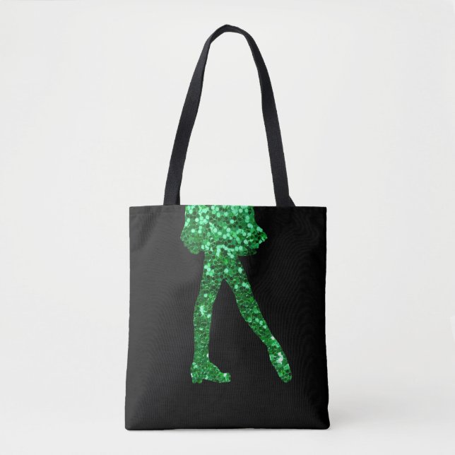 Irischer Tänzer doppelseitig Tasche (Vorderseite)