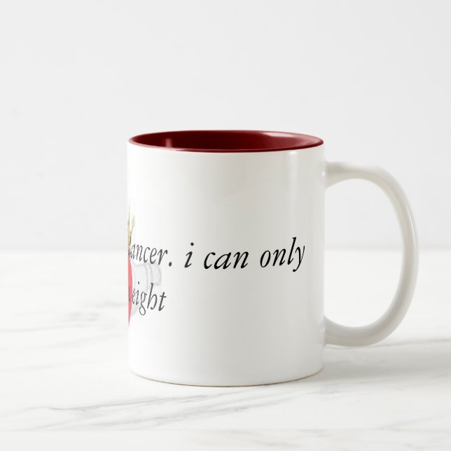Irischer Tänzer Zweifarbige Tasse (Rechts)