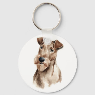 Irischer Terrier des Schlüsselanhängers Schlüsselanhänger