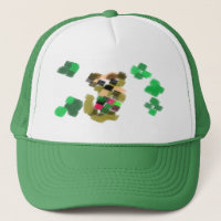 Irischer Terrier St. Patrick's Day Spaß