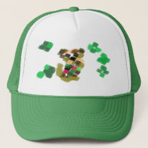 Irischer Terrier St. Patrick's Day Spaß