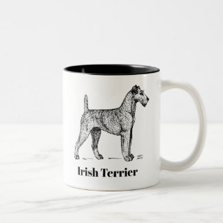 Irischer Terrier-Tasse Zweifarbige Tasse