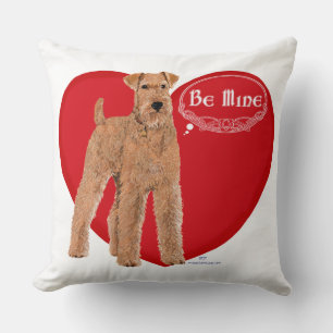 Irischer Terrier Valentine Kissen