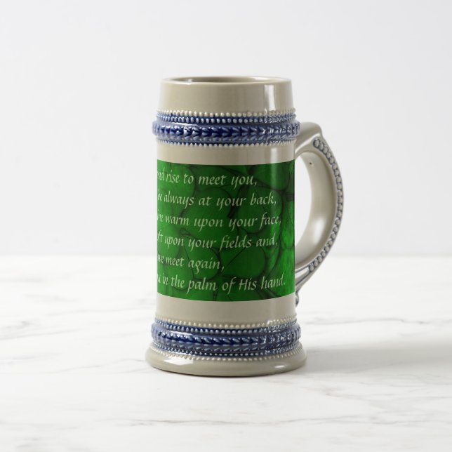Irischer Toast Bierglas (VorderseiteRechts)