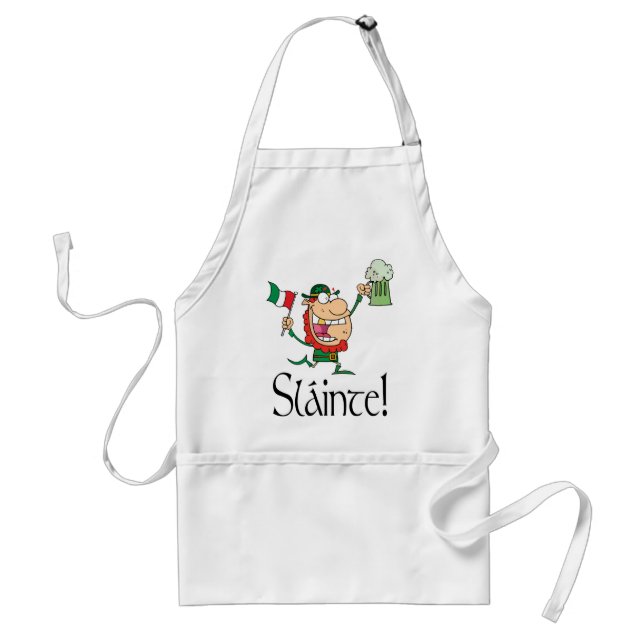 Irischer Toast Sláinte Schürze (Vorne)