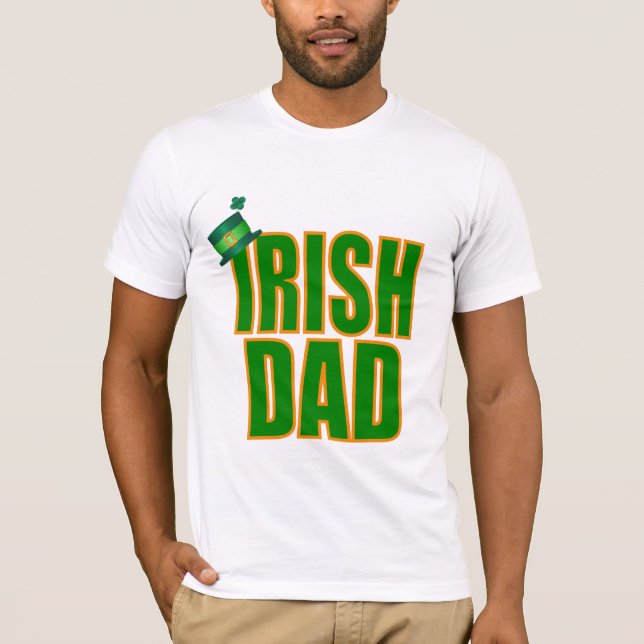 irischer Vater T-Shirt (Vorderseite)