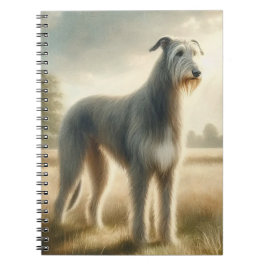 Irischer Wolfshund Notizblock