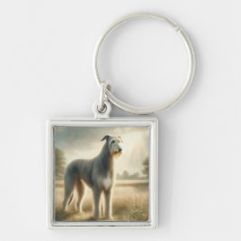 Irischer Wolfshund Schlüsselanhänger